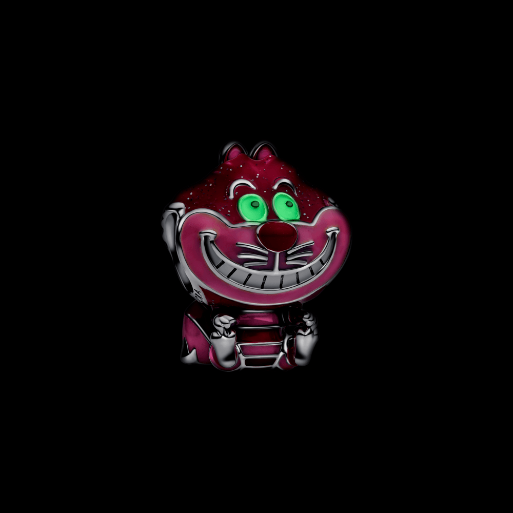 charm disney gato cheshire alice no país das maravilhas