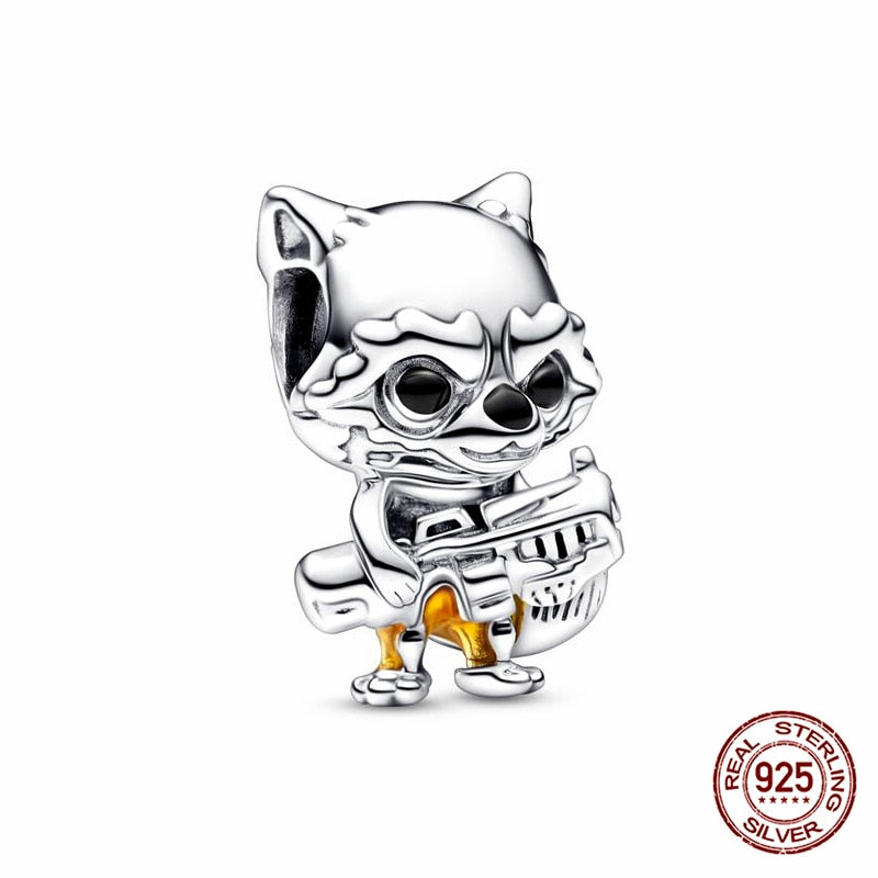 berloque rocket racoon de guardioes da galaxia da marvel