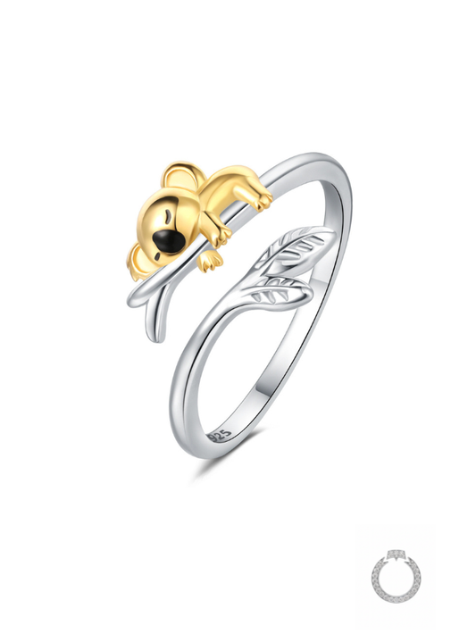 Anel Coala Sonolento