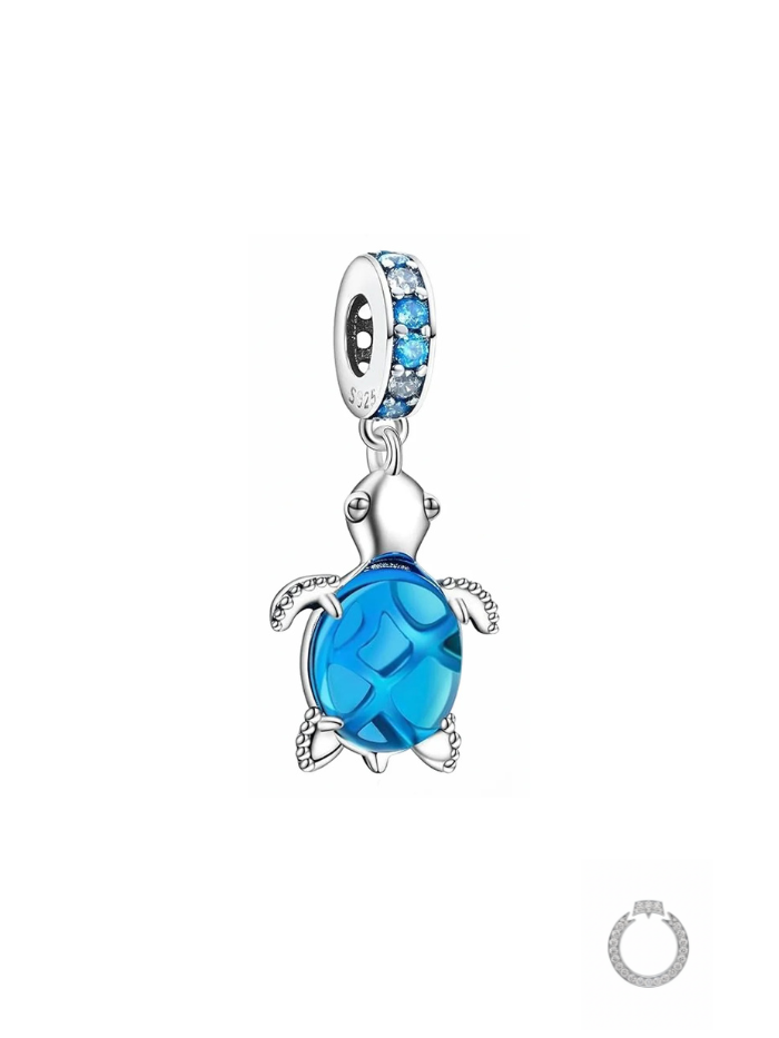 charm pendente tartaruga marinha - ocean