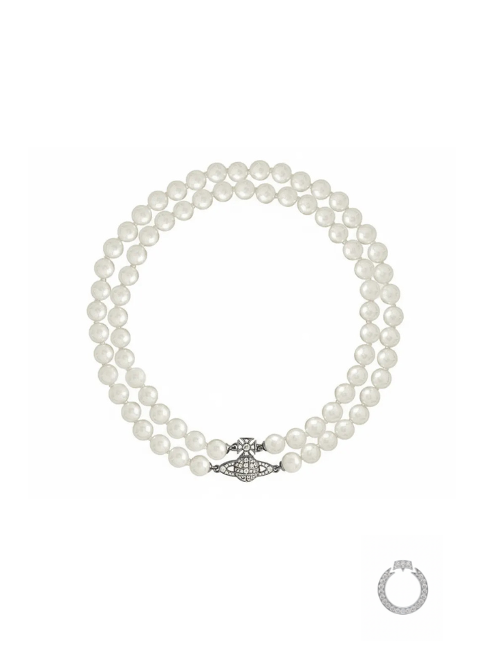 colar royal pearls – elegância em pérolas duplas