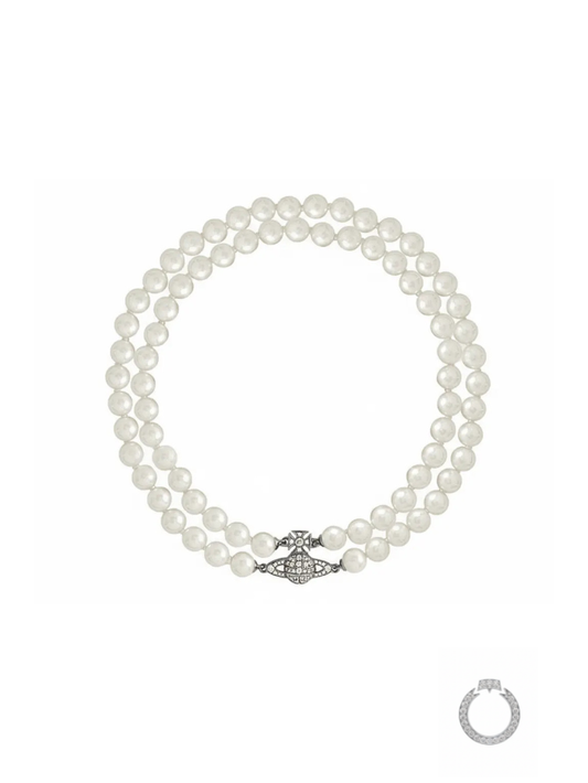 Colar Royal Pearls – Elegância em Pérolas Duplas