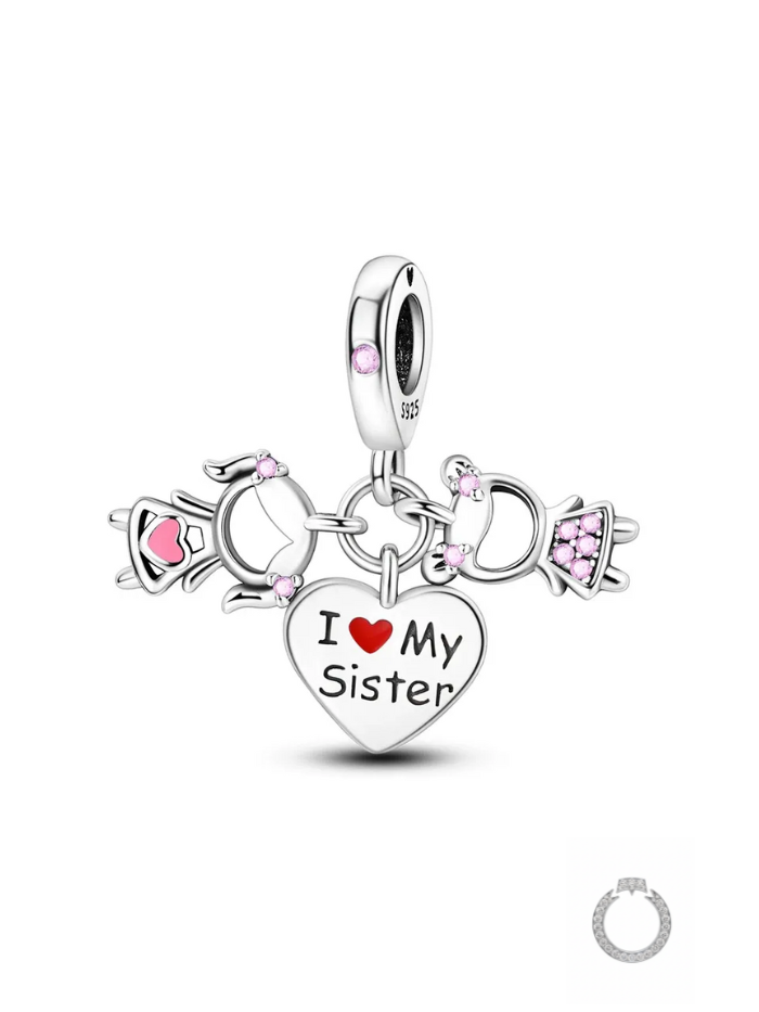 berloque amor de irmã