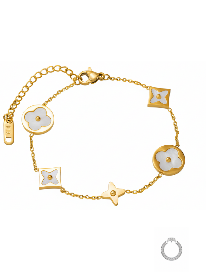 pulseira talismã de madrepérola