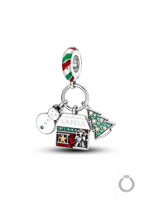 Berloque Aldeia de Natal