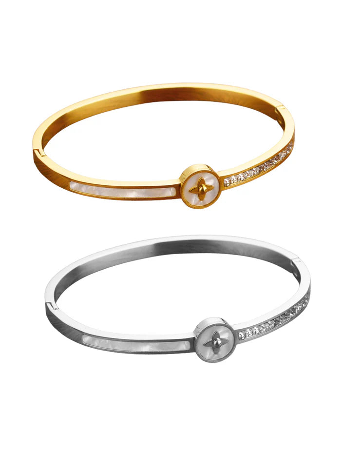 bracelete estrela de madrepérola