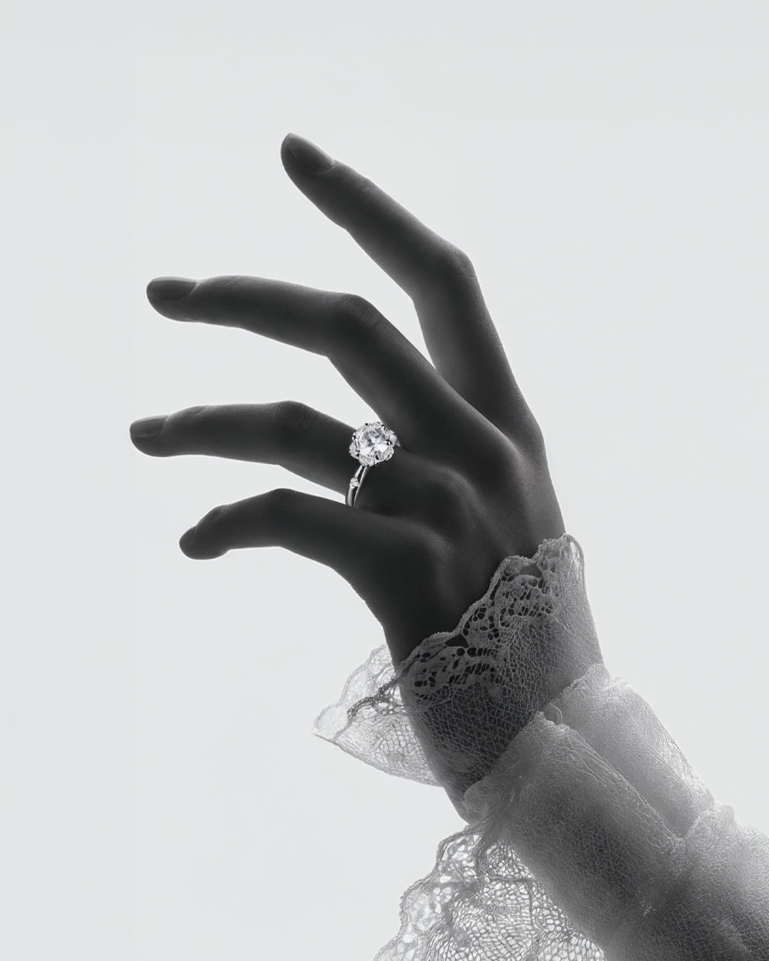 anel fleur éternelle