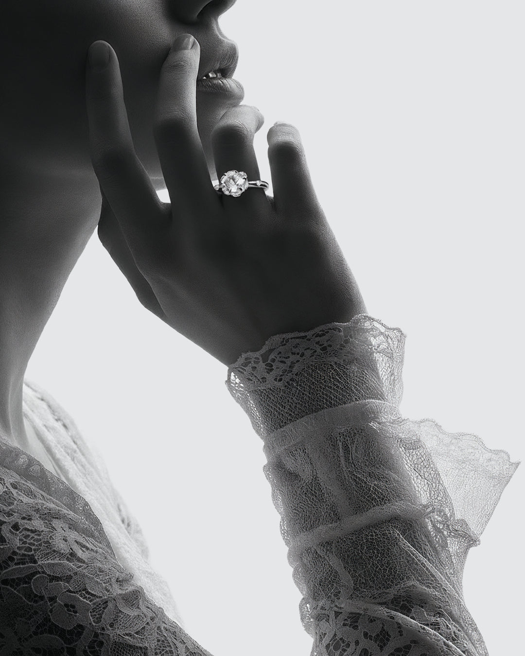 anel fleur éternelle