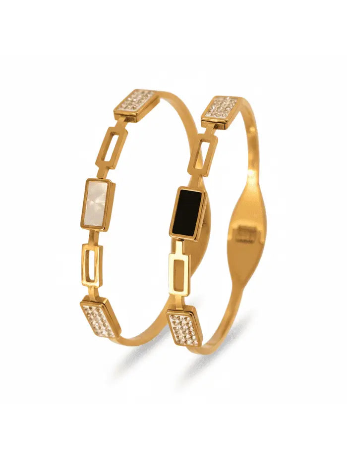 bracelete elo geométrico