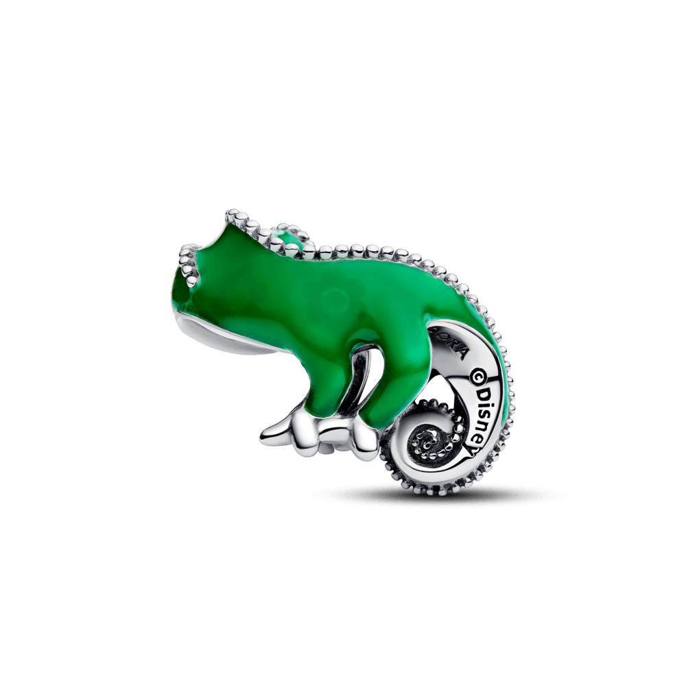 charm prata disney camaleão pascal da rapunzel