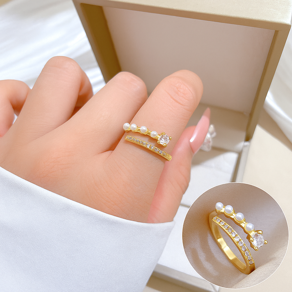 anel duo de elegância