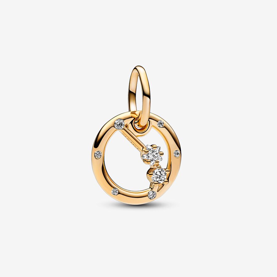 charm pendente signos zodíaco aries