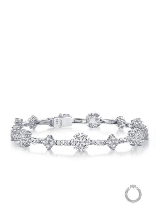 Pulseira Floral Luxo Riviera