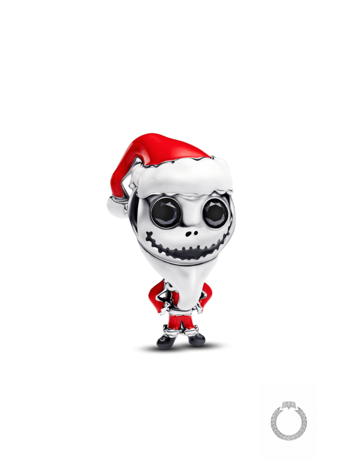 charm prata disney jack skellington de natal