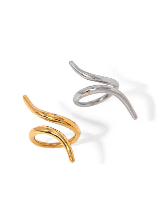 Anel Cobra Minimalista