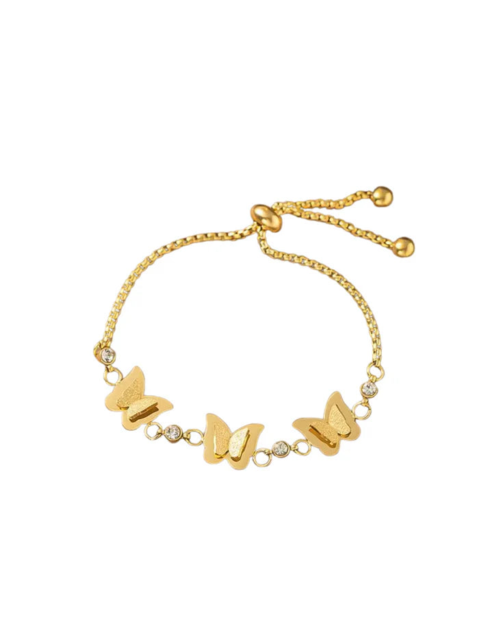 pulseira borboletas em voo