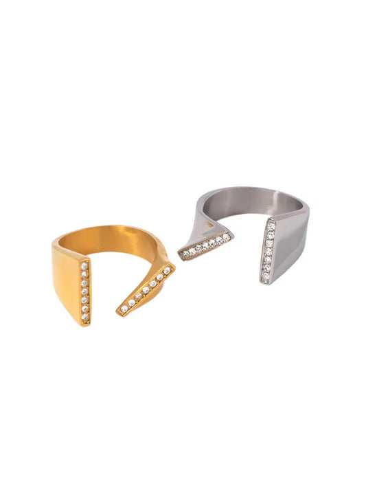 Anel Fenda de Brilho