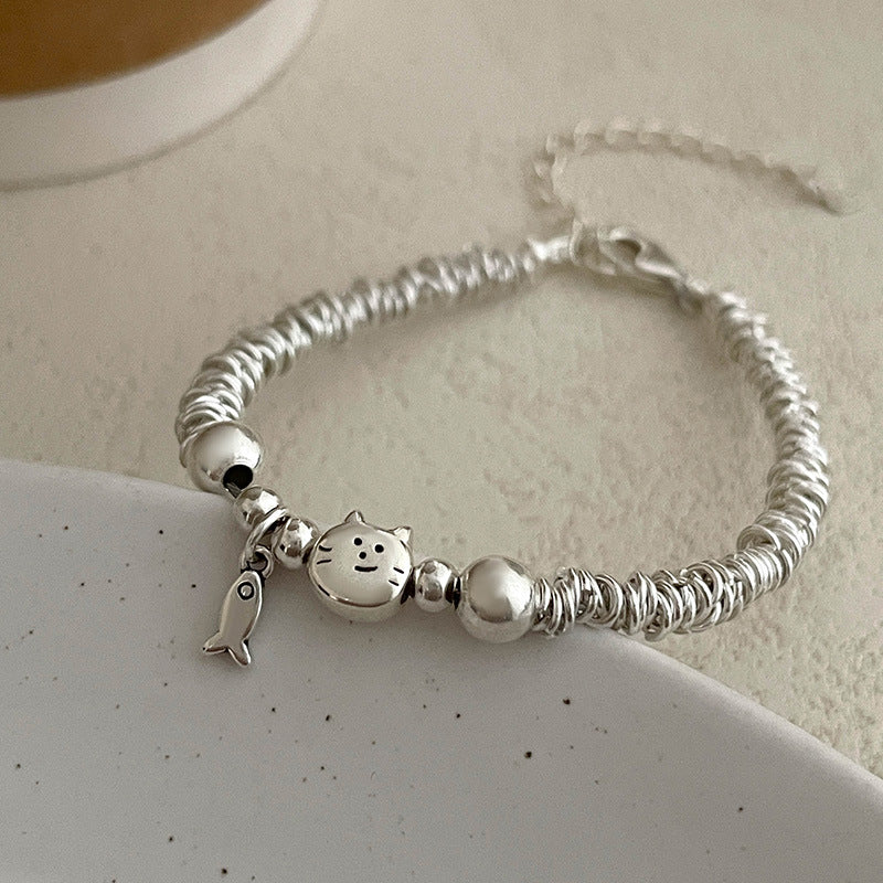 pulseira gatinho da sorte