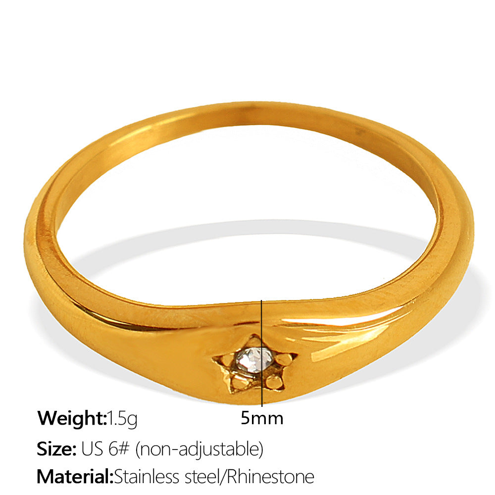 coleção anel estrela guia