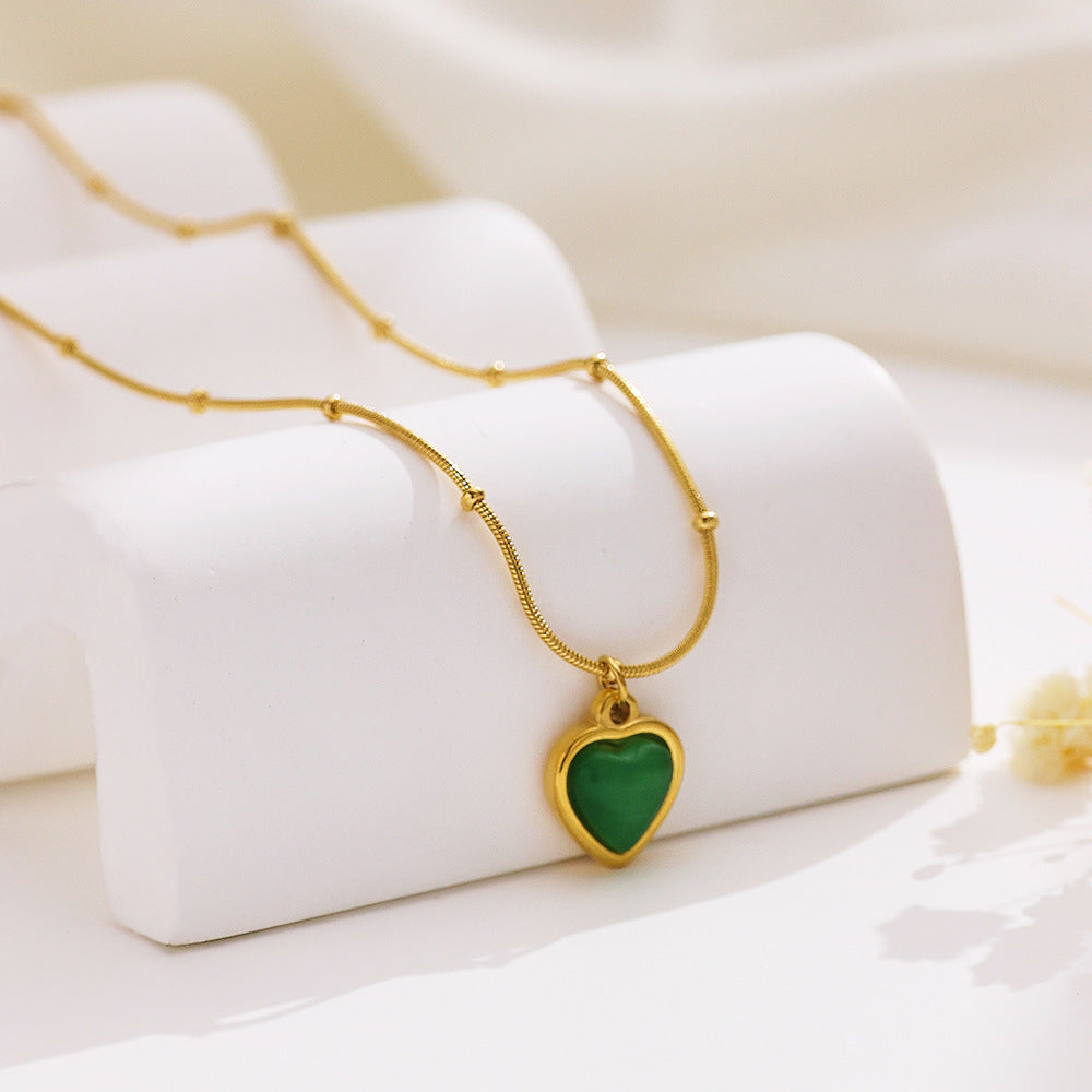 colar coração de energia