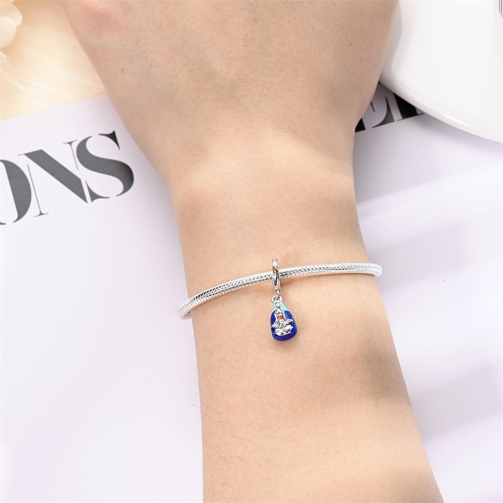 berloque virgem do silêncio e coração