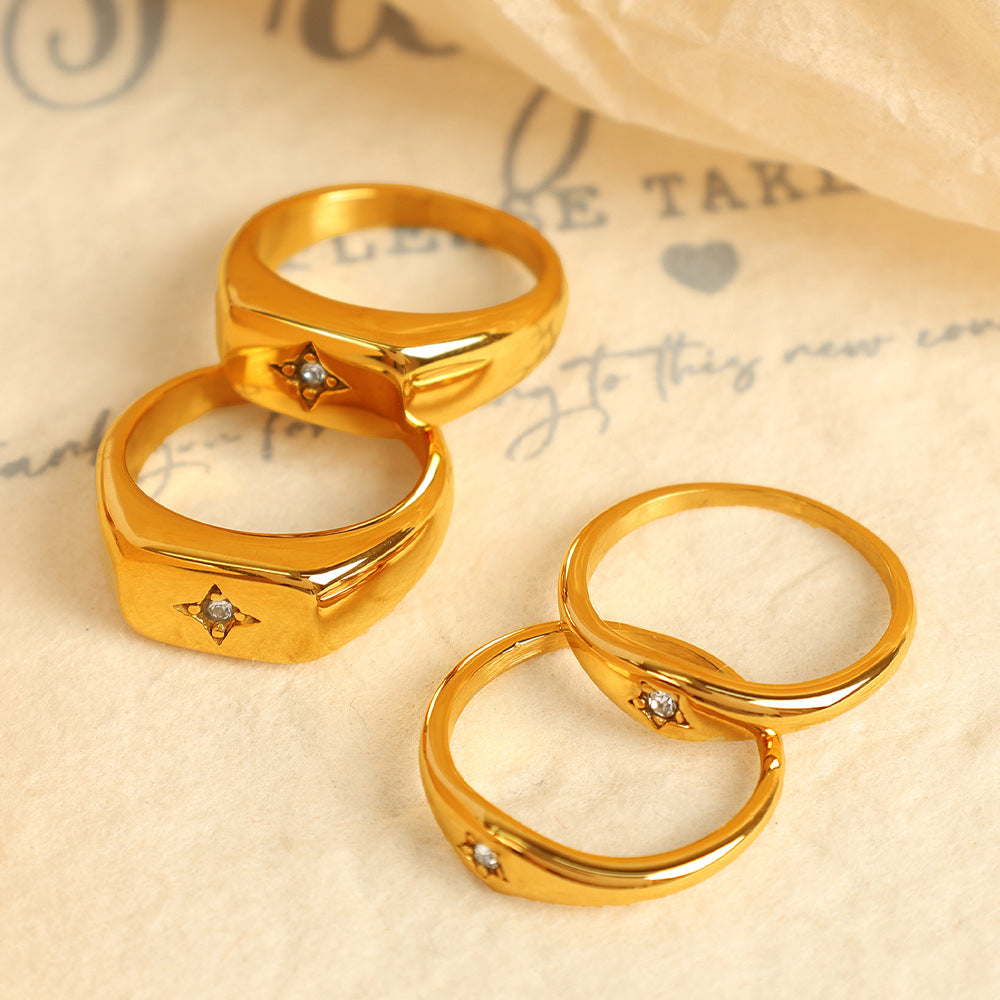 coleção anel estrela guia