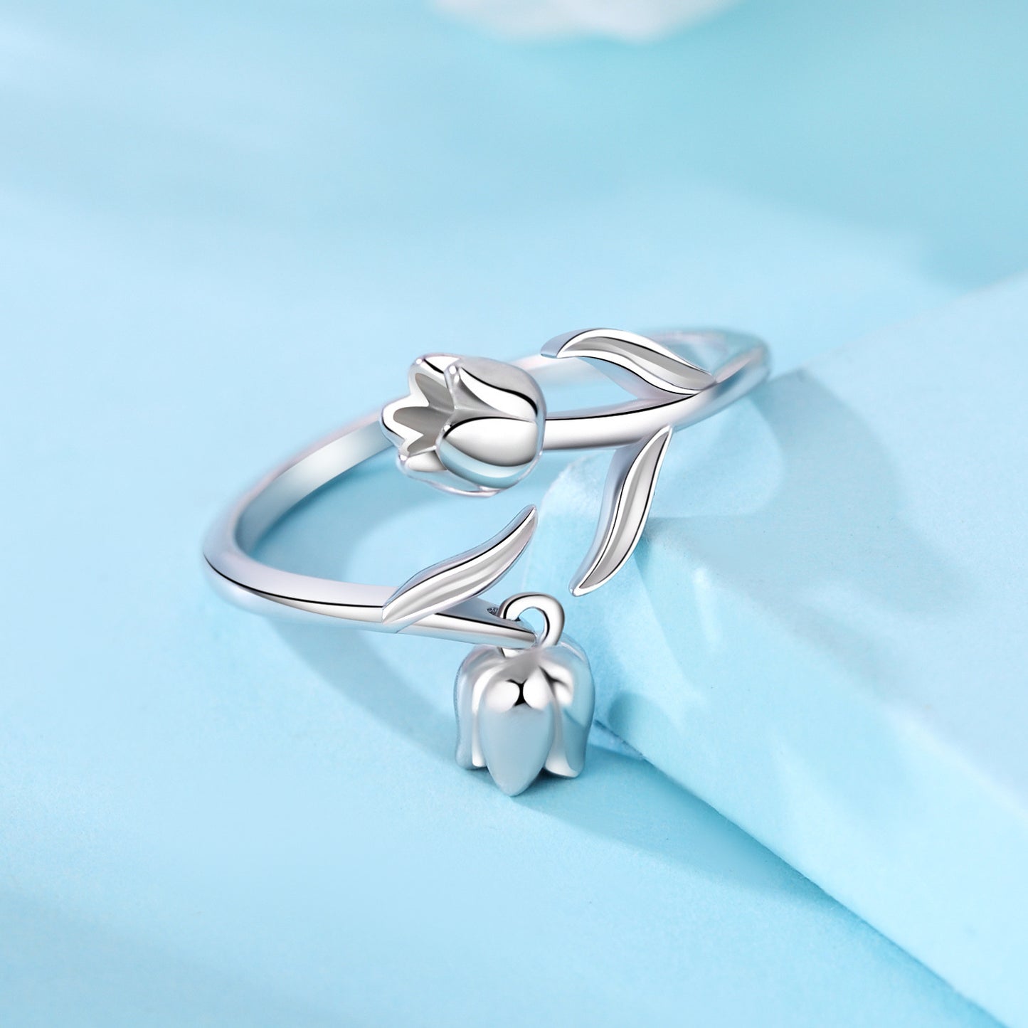 anel tulipa da primavera