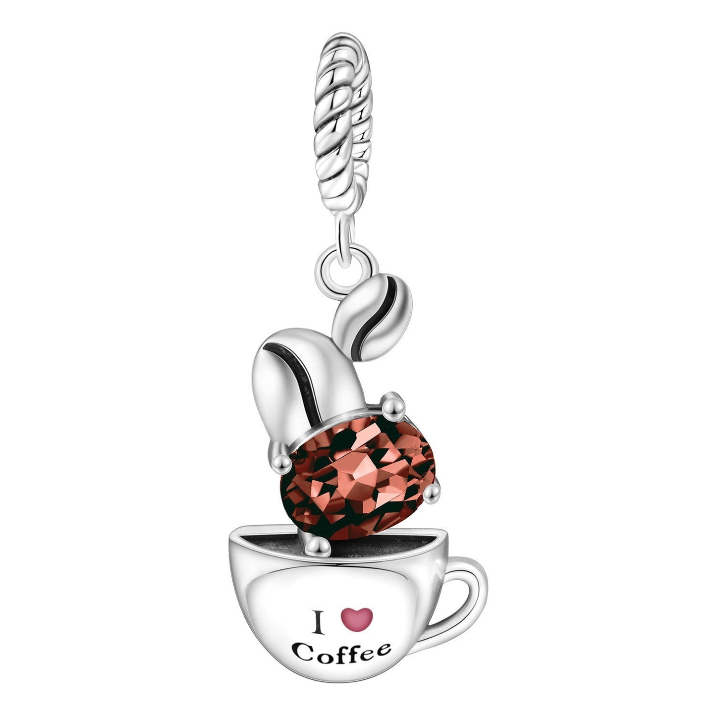 berloque eu amo café