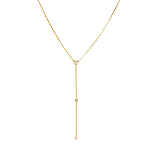 Colar Cascata de Brilho