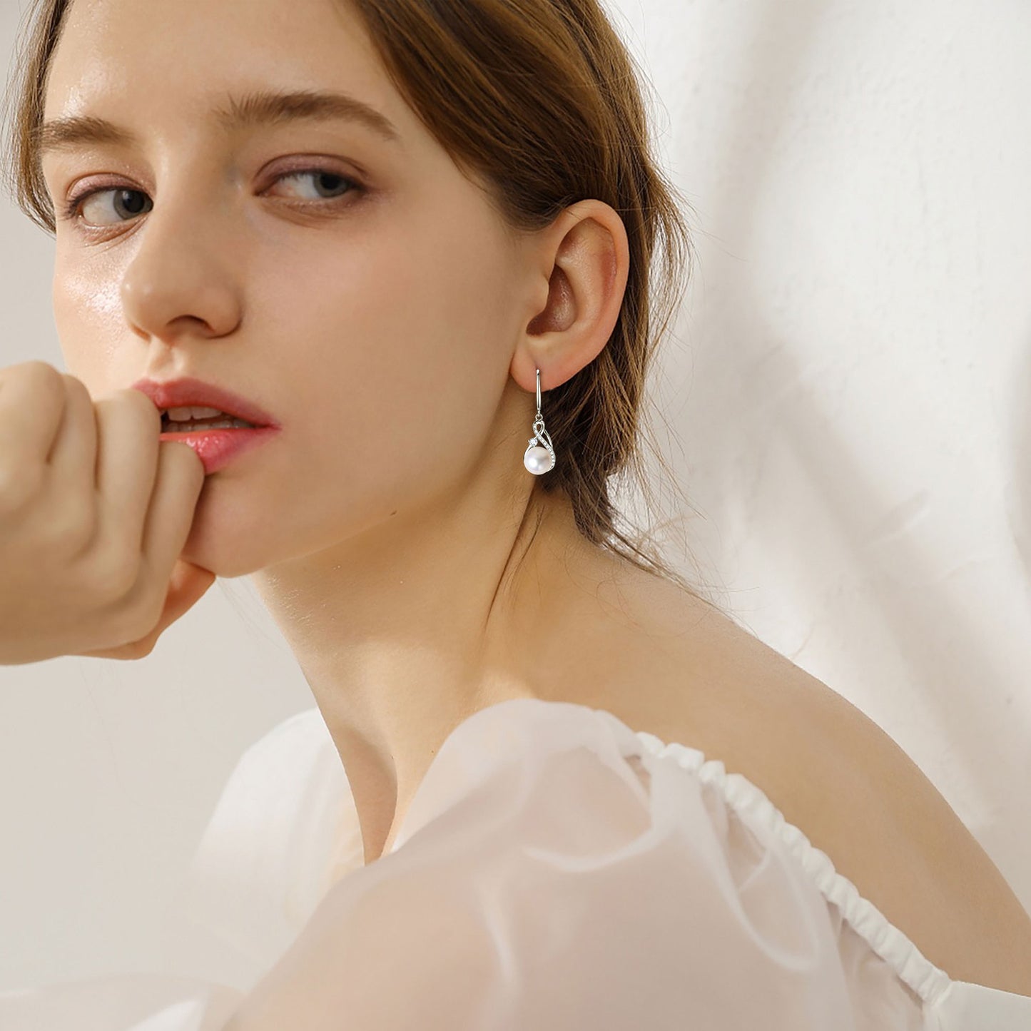 brincos pérola imperial dourado