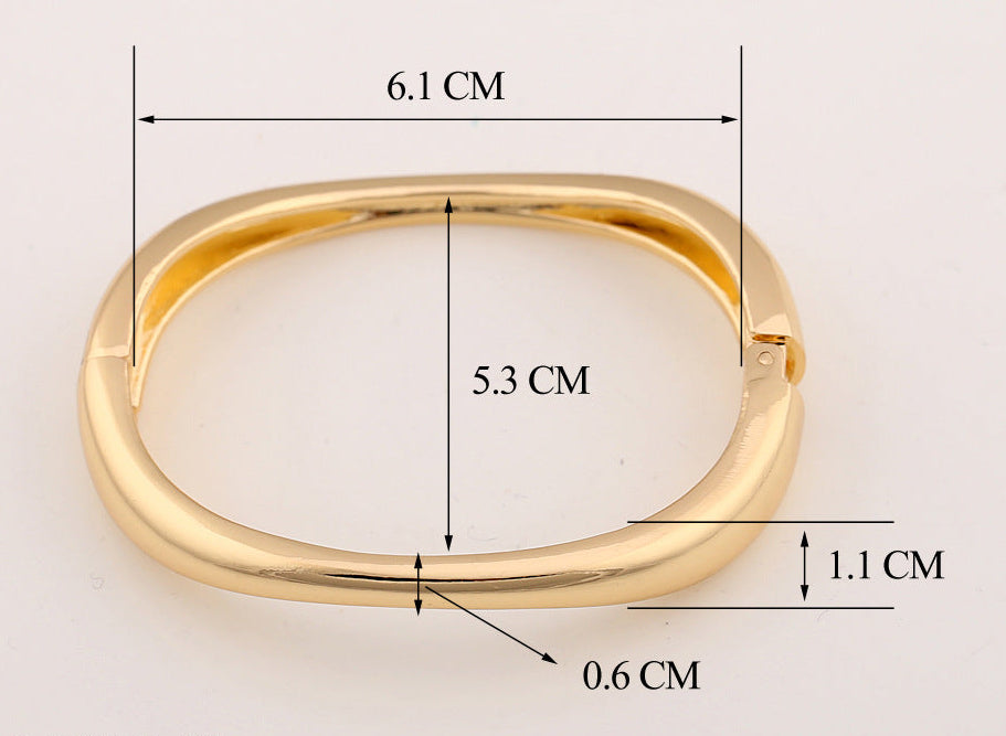 pulseira rígida twist orgânica