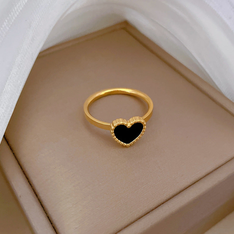 anel coração dualidade