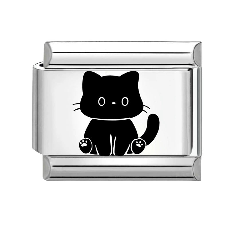 charm™ gato preto fofinho