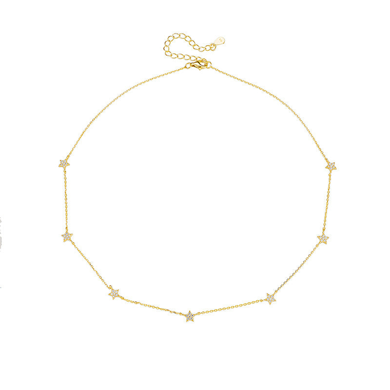 colar chuva de estrelas