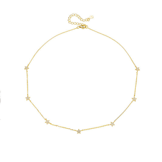 Colar Chuva de Estrelas