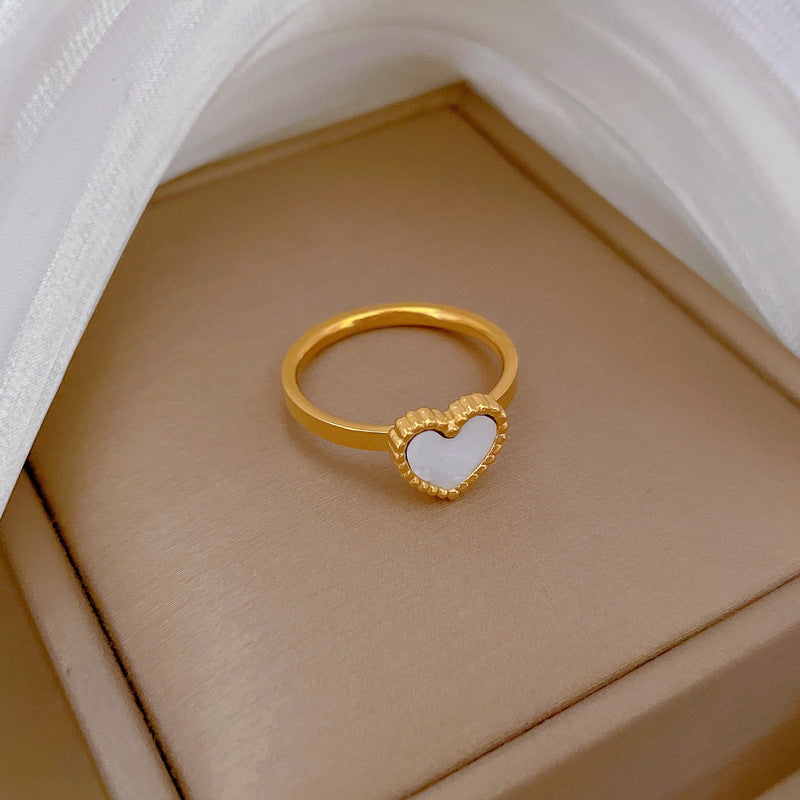 anel coração dualidade