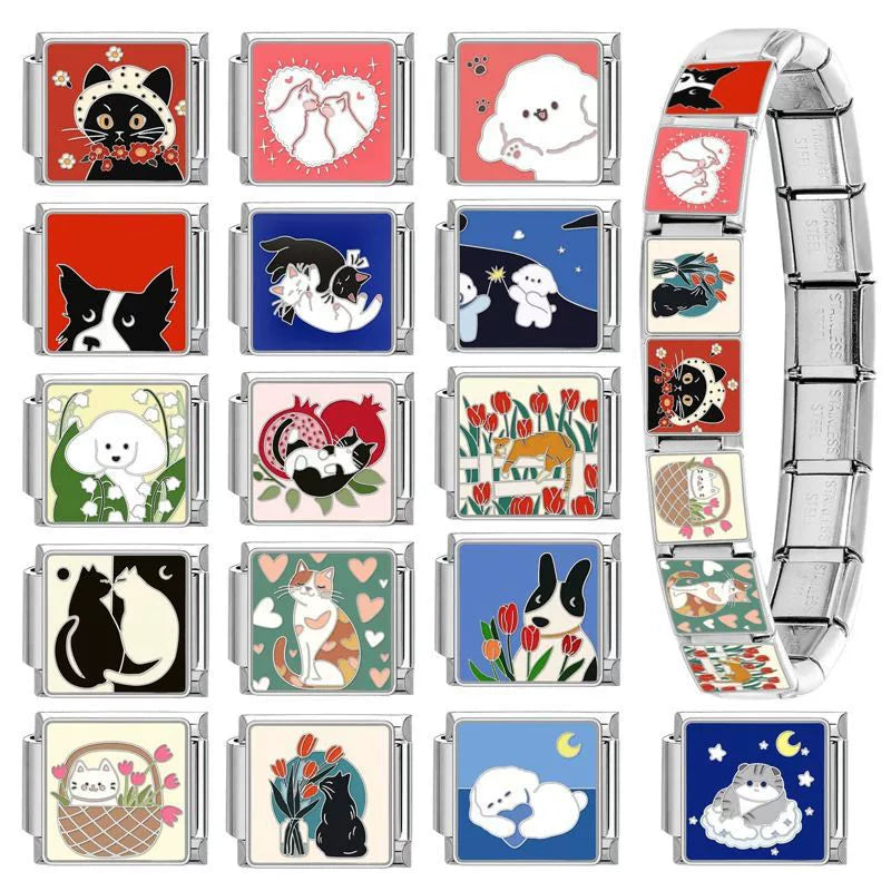 charm™ gatos yin yang