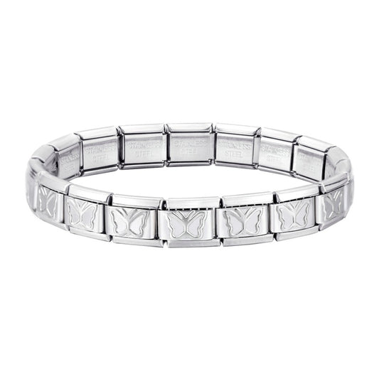 Bracelete Italiano Charm™ Borboleta