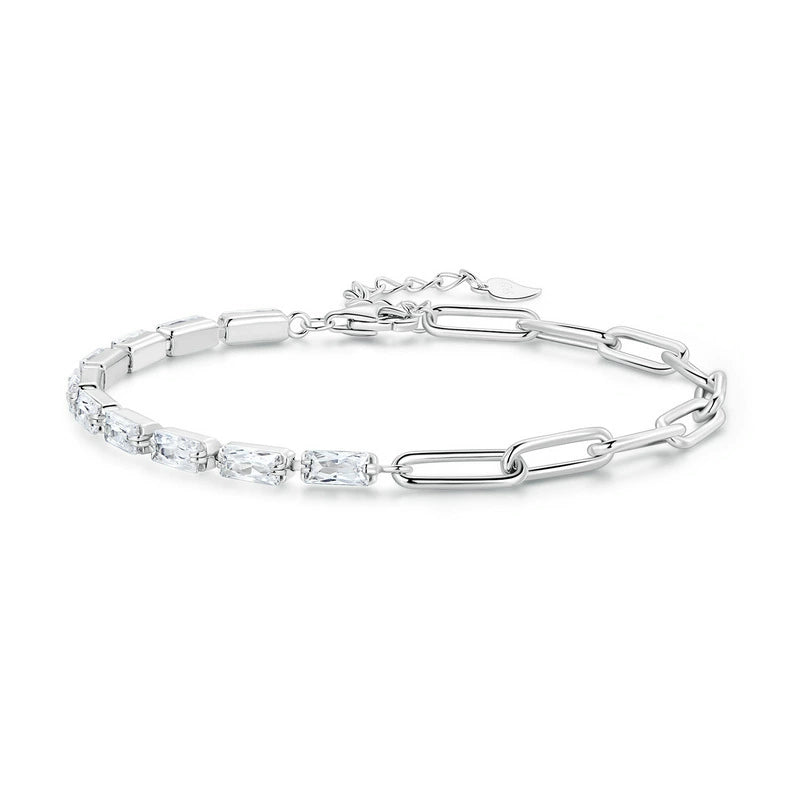 pulseira elo brilhante