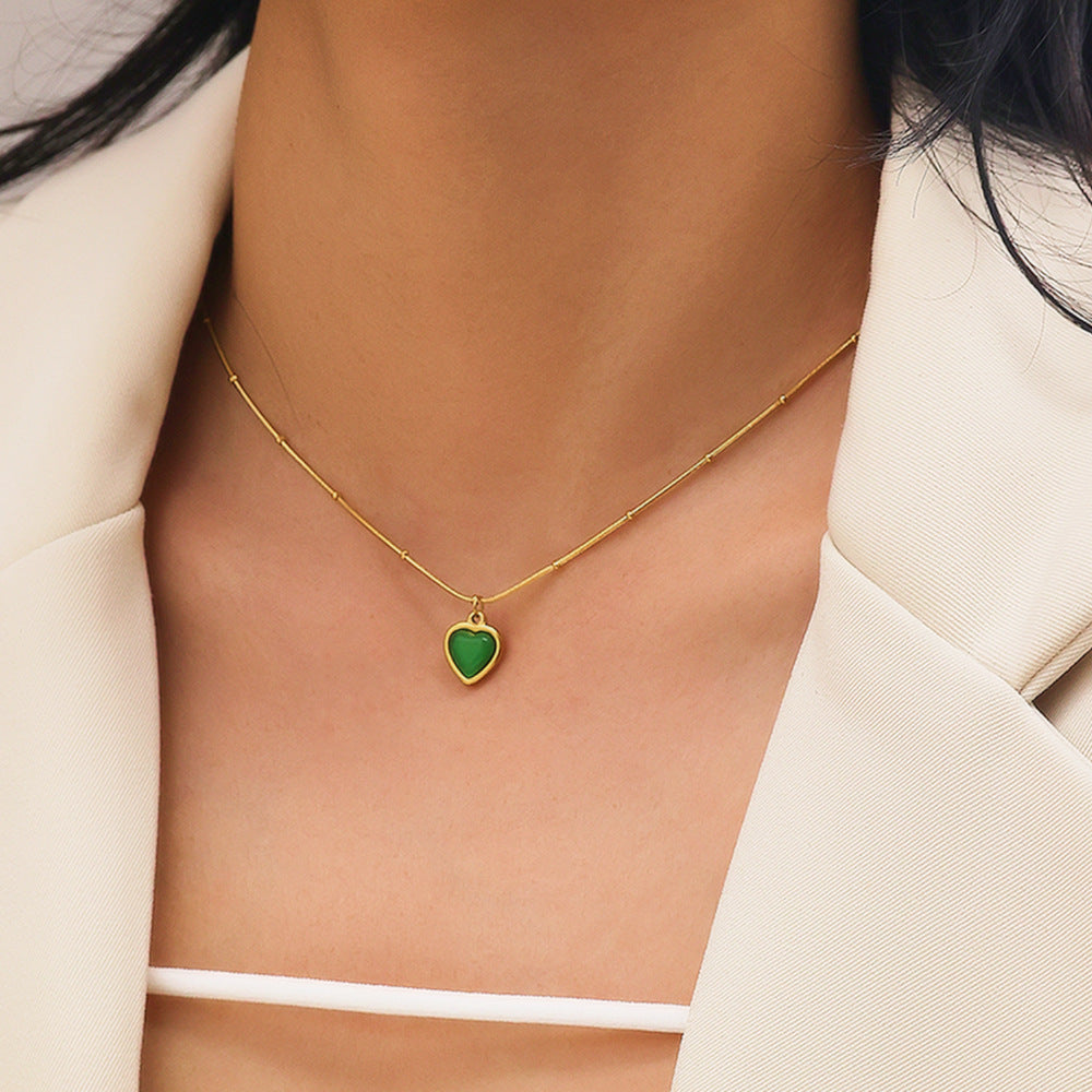 colar coração de energia