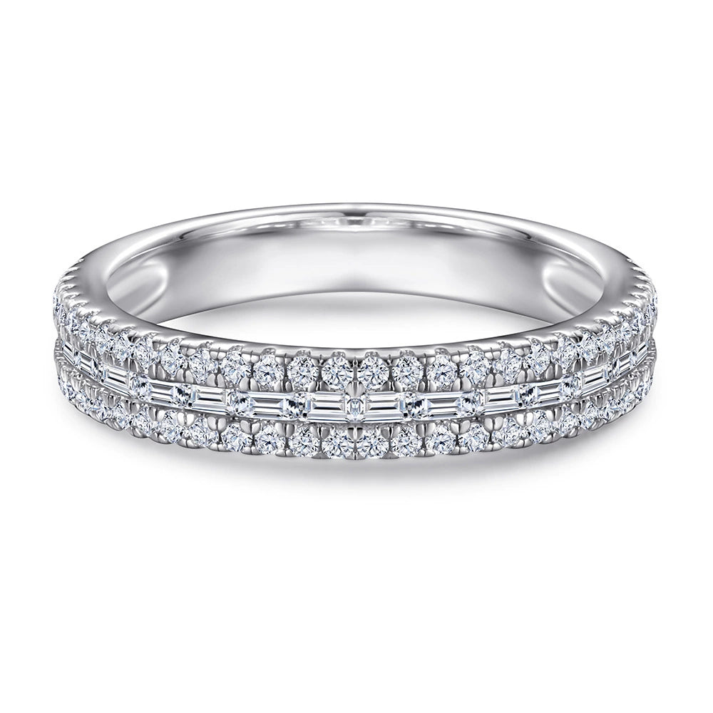 anel eternity lux - conjunto duplo