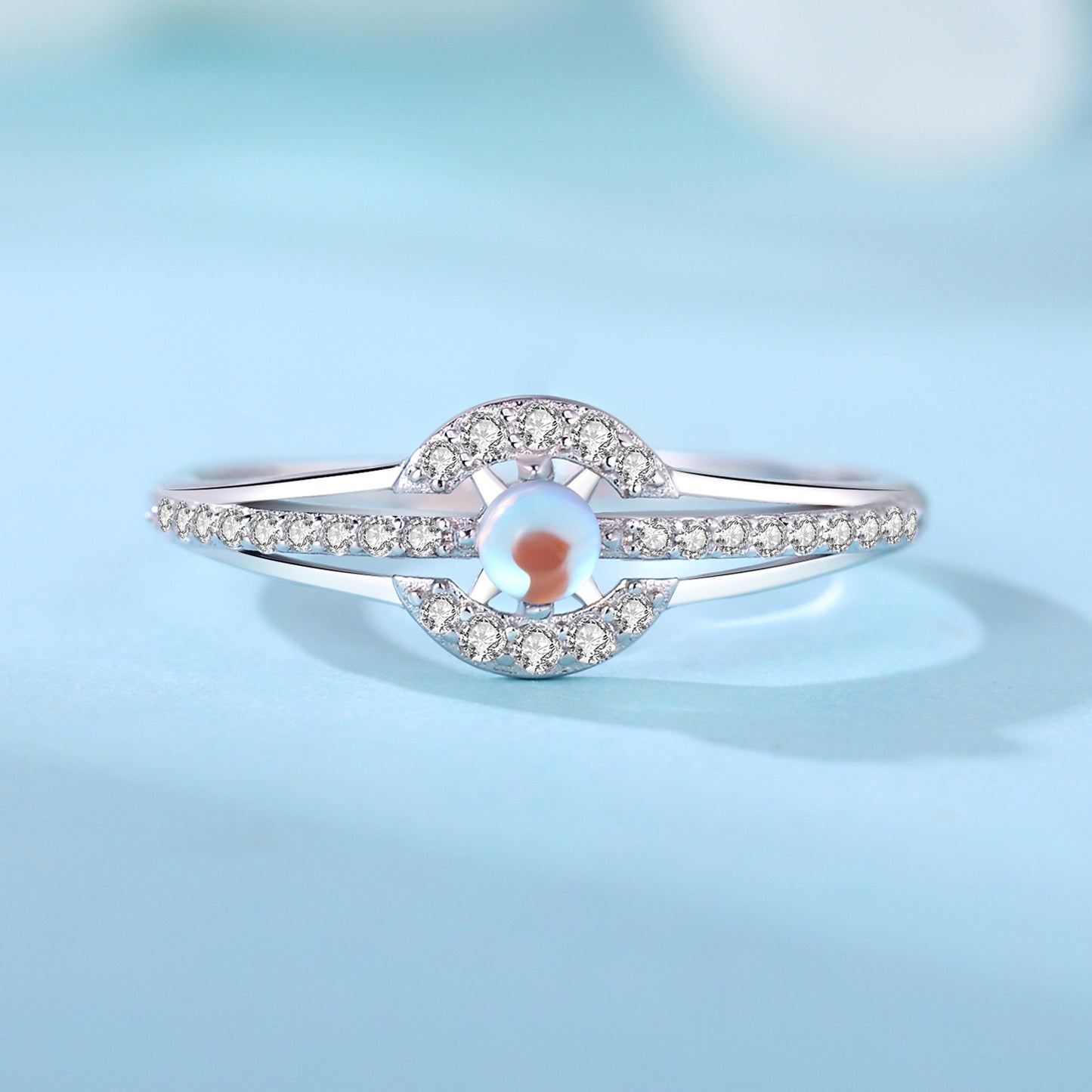 anel órbita de cristal