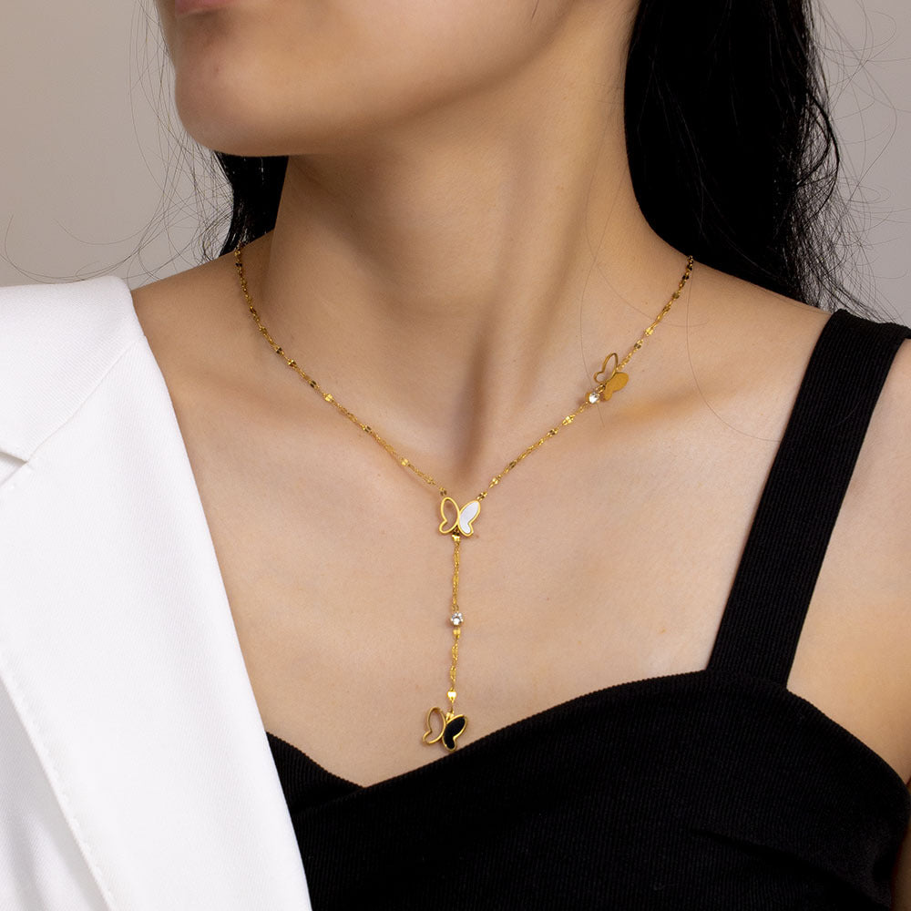 colar y borboletas da fortuna