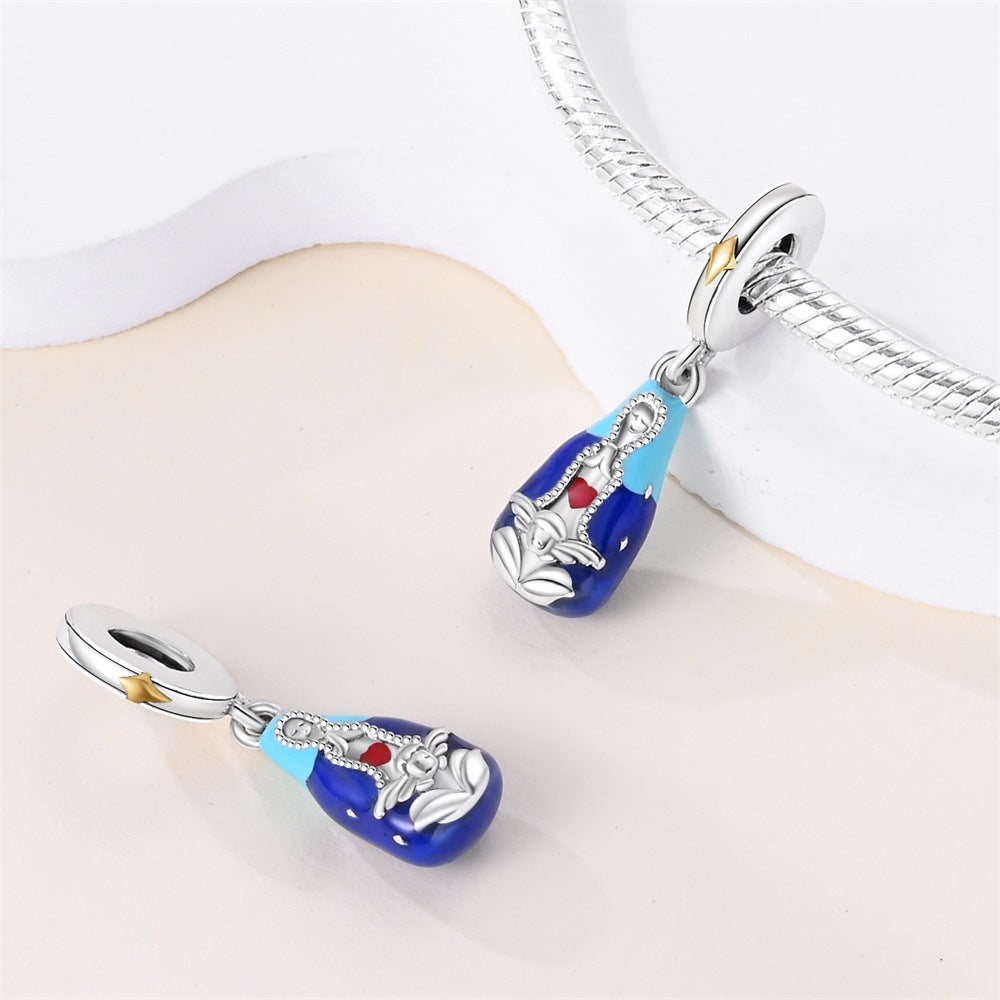 berloque virgem do silêncio e coração