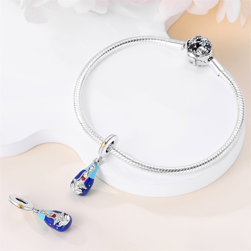 berloque virgem do silêncio e coração