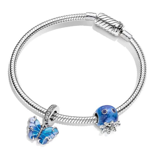 Kit Pulseira Semi Rígida Jardim Submarino