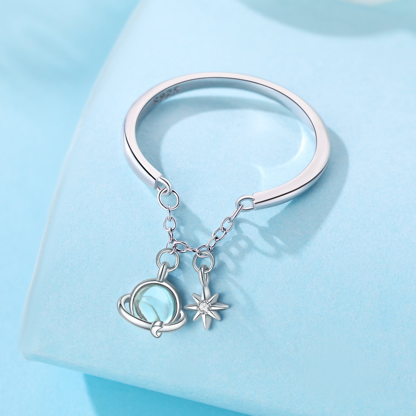 anel galáxia pendente