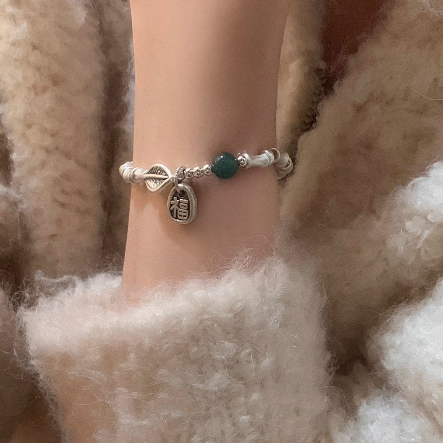 pulseira talismã da abundância