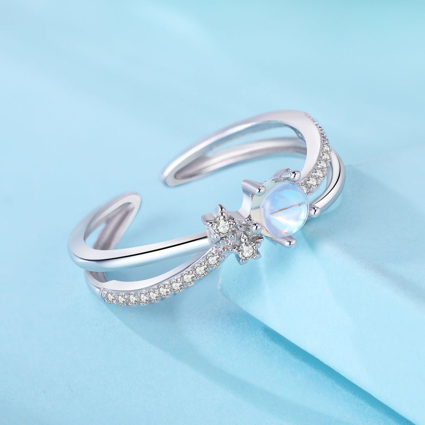 anel via estelar cruzada