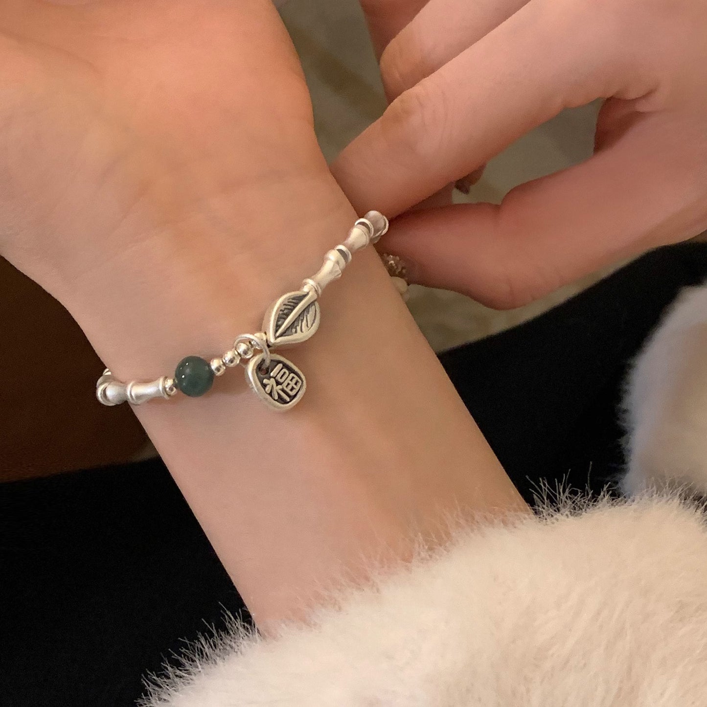 pulseira talismã da abundância